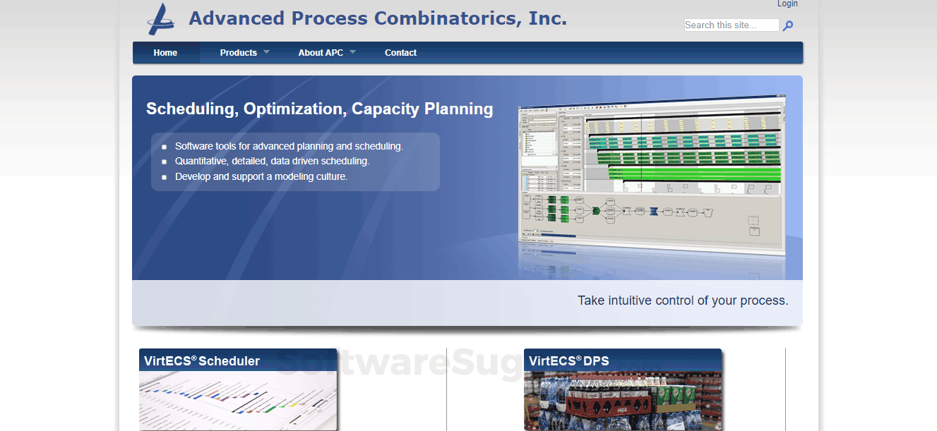VirtECS Schedule Screenshot1